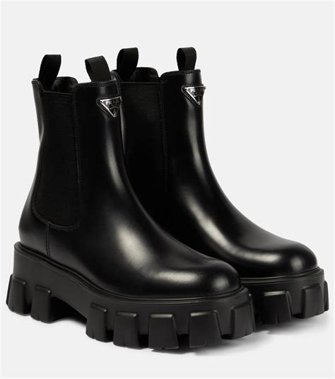 prada monolith dupe|prada chelsea monolith boots.